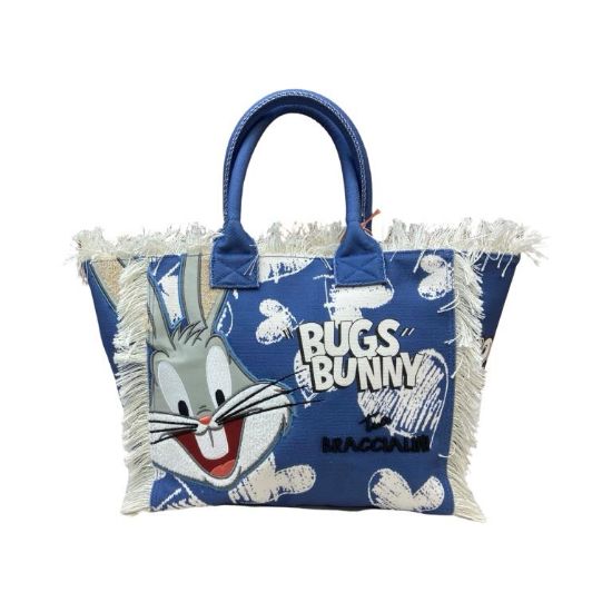Immagine di BRACCIALINI Borsa Donna Shopper grande da braccio Looney Tunes BUGS BUNNY LT271