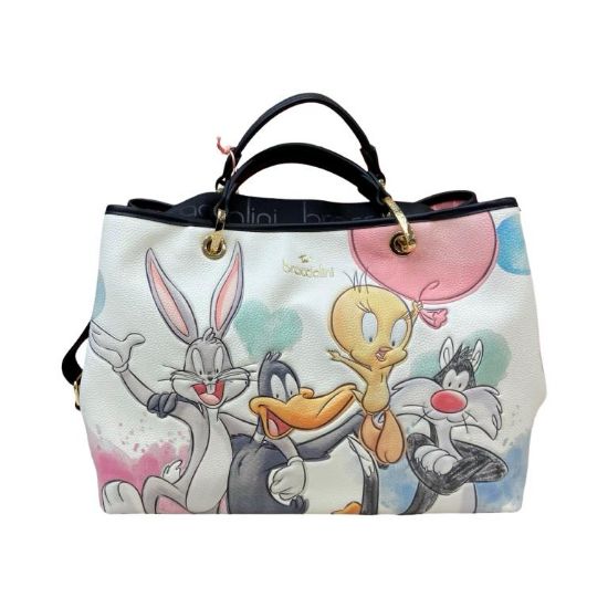 Immagine di BRACCIALINI Borsa BETH M Looney Tunes Shopper da braccio con tracolla LT282
