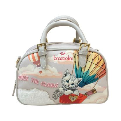 Immagine di BRACCIALINI Borsa Shopper Bauletto da braccio con tracolla GATTO CAT B18800