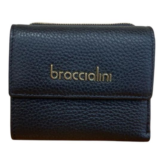 Immagine di BRACCIALINI  PORTAFOGLI donna piccolo PELLE vitello 6 CARD + SPICCI B18704
