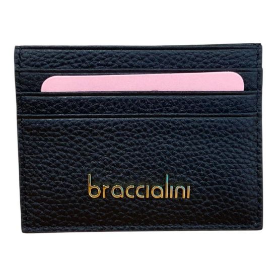 Immagine di BRACCIALINI PORTAFOGLI DONNA credit card piatto In pelle 6 FESSURE B18705