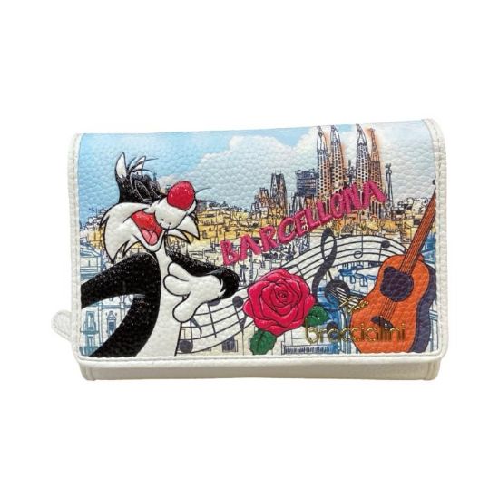 Immagine di BRACCIALINI CARTOLINE PORTAFOGLI MEDIO CLASSICO 7 CARD+SPICCI LT261