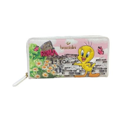 Immagine di BRACCIALINI PORTAFOGLI DONNA A 2 SCOMPARTI CHIUSO da ZIP 12 CREDIT CARD LT259