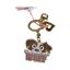 Immagine di BRACCIALINI PORTACHIAVI AD ANELLO In metallo con 1 CIONDOLO CANE AB0455 KR4