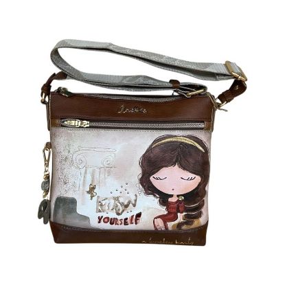 Immagine di ANEKKE Borsa Donna Sacca Media da spalla con tracolla e tasche org. 42703069