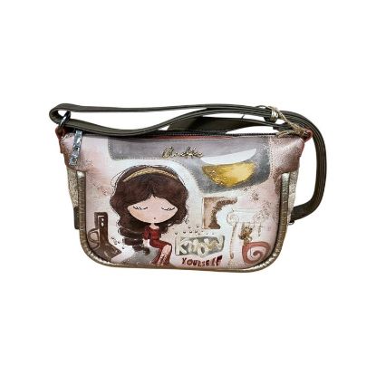 Immagine di ANEKKE Borsa Donna Sacca Hobo Piccola da spalla con tracolla regolabile 42703541