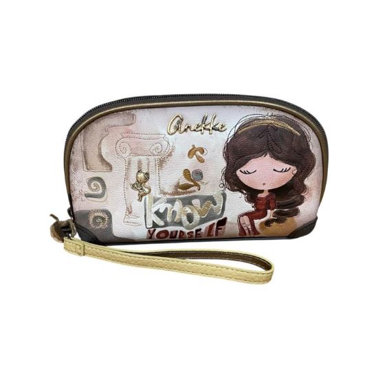 Immagine di ANEKKE Pochette porta tutto con maniglia e divisori interni organizzati 42709709