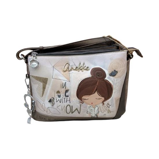 Immagine di ANEKKE Borsa Donna Sacca Media da spalla con tracolla e divisori 42803184