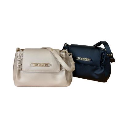 Immagine di LOVE MOSCHINO Sacca Media da SPALLA tracolla regolabile -chiusa con patta JC4299