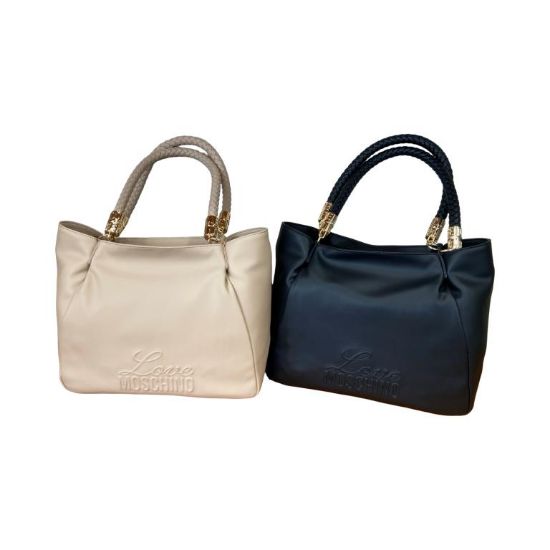 Immagine di LOVE MOSCHINO BORSA DONNA SHOPPER Tote Grande da spalla Morbida ecopelle JC4225