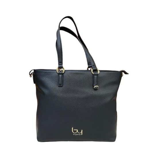 Immagine di BYBLOS BORSA Donna Shopper Grande da spalla con tasche interne NERO 98B02