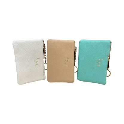 Immagine di BYBLOS PORTA CHIAVI E PORTA SPICCI A BUSTINA ecopelle CHIUSO da ZIP 98B101