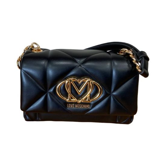 Immagine di LOVE MOSCHINO BORSA DA SPALLA CHIUSA DA PATTA 3 DIVISORI Tracolla allung JC4259