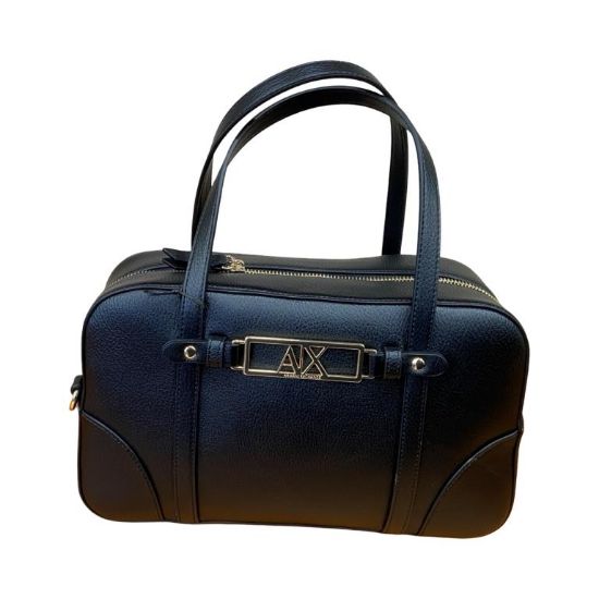 Immagine di ARMANI AX borsa donna BAULETTO da Braccio con tracolla applicabile NERO 2610