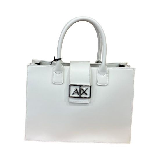 Immagine di ARMANI AX Shopper Media 2 manici da braccio con tracolla e divisori B 305AF12039