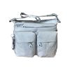 Immagine di MANDARINA DUCK MD20 BORSA DONNA SACCA espandibile DA SPALLA TRACOLLA PEARL QMTX6