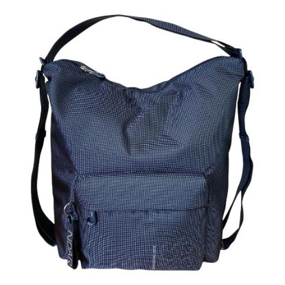 Immagine di MANDARINA DUCK BORSA DONNA SACCA PORTABILE A ZAINO TRACOLLA REGOLAB blu QMT09
