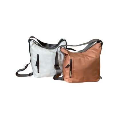 Immagine di MANDARINA DUCK BORSA Sacca MEDIA da spalla portabile a zaino chiusa da zip VCT41