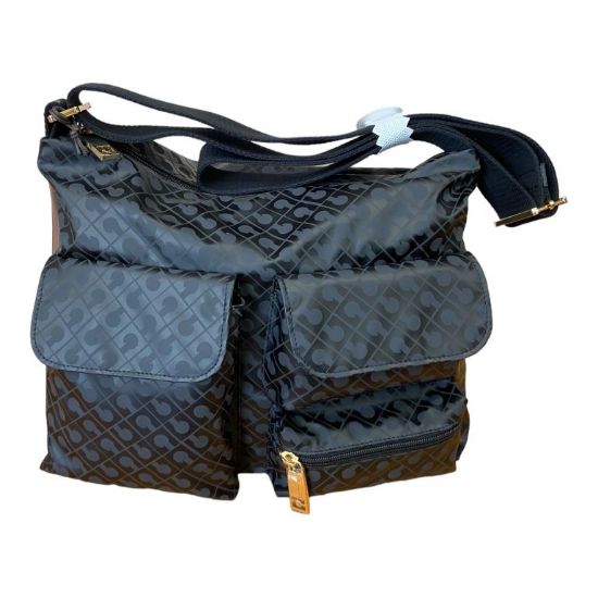Immagine di GHERARDINI BORSA DONNA SACCA DA SPALLA TASCHE Esterne TRACOLLA REGOLABILE 0332