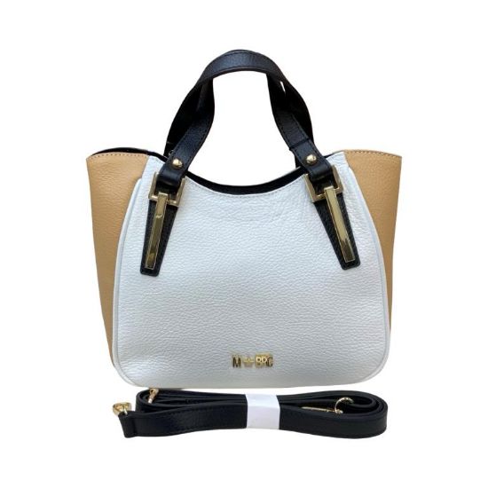 Immagine di M BRC borsa Donna Bauletto con tracolla / in pelle di vitello Made in Italy 175H