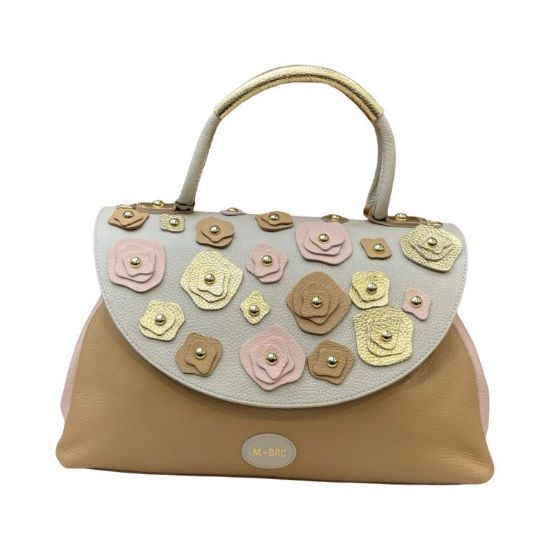 Immagine di M BRC borsa donna sacca da spalla CHIUSA CON PATTA pelle di vitello 175H