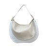Immagine di MBRC borsa sacca Grande PIATTA da spalla in pelle di vitello 2 tracolle 185h