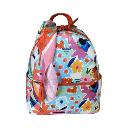 Immagine di PASH BAG Borsa donna backpack ZAINO da spalla CHIUSO con ZIP Arancio ERIC