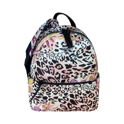 Immagine di PASH BAG Borsa donna backpack ZAINO da spalla CHIUSO con ZIP Leopardato ERIC