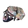 Immagine di PASH BAG Borsa donna backpack ZAINO da spalla CHIUSO con ZIP Leopardato ERIC