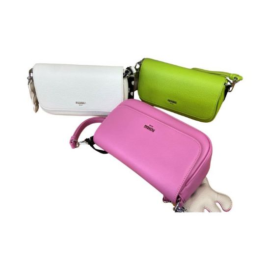 Immagine di Pash Bag BORSA Donna TRACOLLINA DA SPALLA 2 tracolle Chiusa da pattina JUDIE