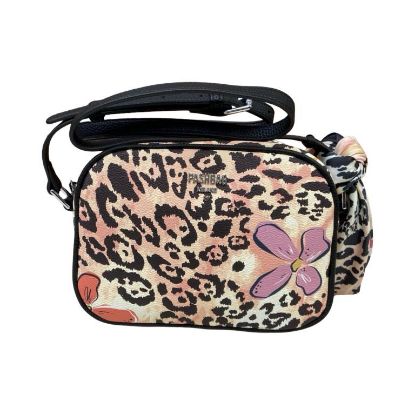 Immagine di Pash Bag BORSA DONNA Piccola SACCA DA SPALLA MATTONELLA con tracolla lunga MILLY