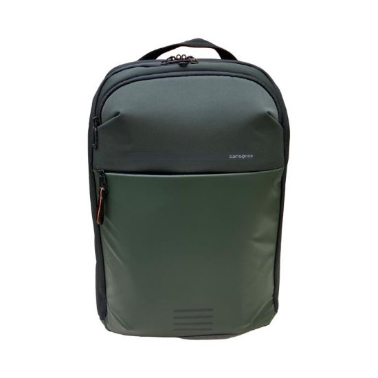 Immagine di SAMSONITE ZAINO Grande Multi tasche TESSUTO Tecnico pc 15,6" + ipad Verde KS6003