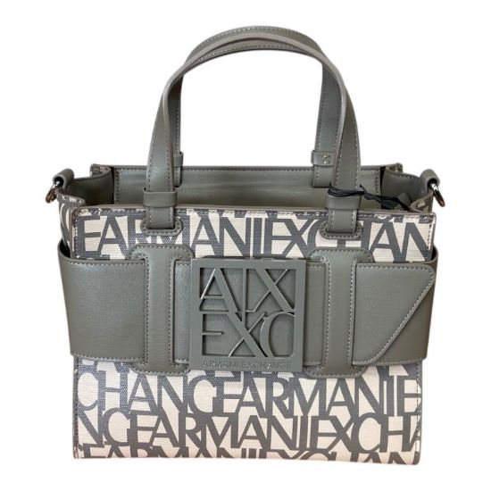 Immagine di ARMANI AX borsa donna shopping MEDIO PICCOLO da Braccio + tracolla 942690 742