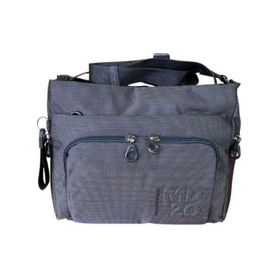 Immagine di MANDARINA DUCK MD20 BORSA DONNA SACCA Media TRACOLLA TASCHE Taupe/Acciaio QMT58