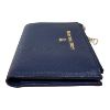 Immagine di PATRIZIA PEPE PORTAFOGLI donna 2 zip MEDIO PELLE di vitello 8 CARD BLU 2V8732