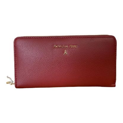 Immagine di PATRIZIA PEPE PORTAFOGLI DONNA IN PELLE 3 divisori con ZIP 12 CARD autumn CQ4879