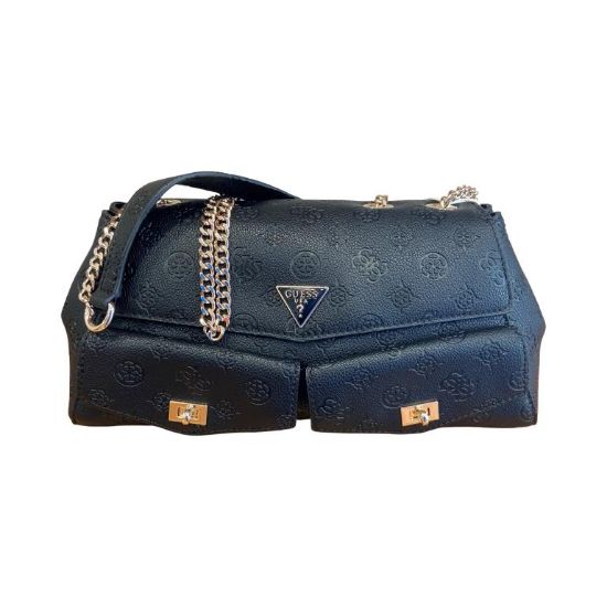 Immagine di GUESS Borsa Sacca da spalla chiusa con PATTA tracolla scorrevole regol PD22210