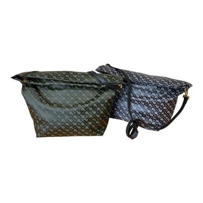 Immagine di GHERARDINI BORSA DONNA SACCA MEDIA DA SPALLA TRACOLLA LUNGA fissa Grig/Verd 0311