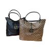 Immagine di GHERARDINI BORSA DONNA SHOPPER Grande a 2 MANICI DA SPALLA Nero/Marrone GH 0323