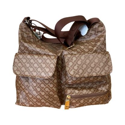 Immagine di GHERARDINI BORSA DONNA SACCA DA SPALLA TASCHE Esterne TRACOLLA REG Castoro 0332