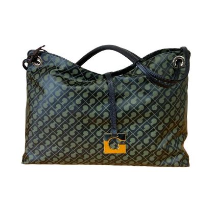 Immagine di GHERARDINI BORSA DONNA Sacca Media da spalla con tasche interne Verde GH 0321