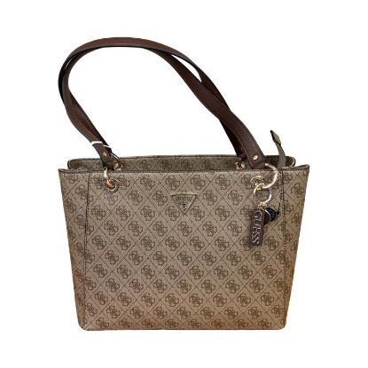 Immagine di GUESS Borsa Donna Shopper grande da spalla DIVISORI chiusa con cerniera BG72250