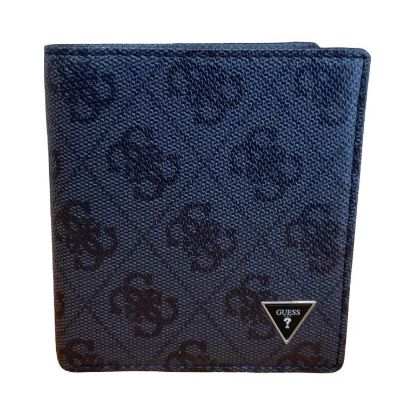 Immagine di GUESS PORTAFOGLI UOMO Piccolo Verticale Tessuto e Pelle 4 CARD +SPICCI VELELEA22