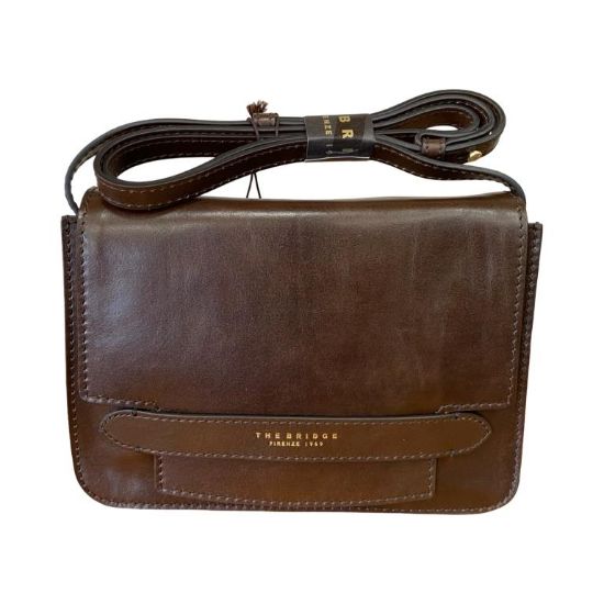 Immagine di THE BRIDGE BORSA DONNA Tracollina regolabile Media da spalla Castoro 04193001