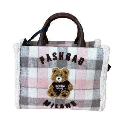 Immagine di PASH BAG Borsa donna Shopper Media da braccio cn tracolla x spalla Rosa MARGE