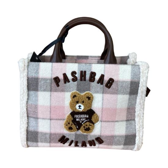 Immagine di PASH BAG Borsa donna Shopper Media da braccio cn tracolla x spalla Rosa MARGE