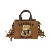 Immagine di PASH BAG Borsa donna Shopper Piccola FRANGE da braccio + tracolla x spalla MARGE