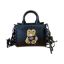 Immagine di PASH BAG Borsa donna Shopper Piccola FRANGE da braccio con tracolla Black MARGE