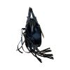 Immagine di PASH BAG Borsa donna Shopper Piccola FRANGE da braccio con tracolla Black MARGE