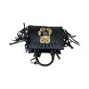 Immagine di PASH BAG Borsa donna Shopper Piccola FRANGE da braccio con tracolla Black MARGE